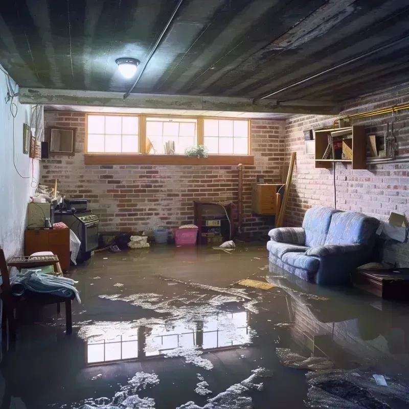 Flooded Basement Cleanup in Mitchell County, KS